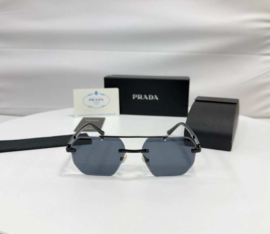 İthal Prada Siyah Güneş Gözlüğü - Görsel 2