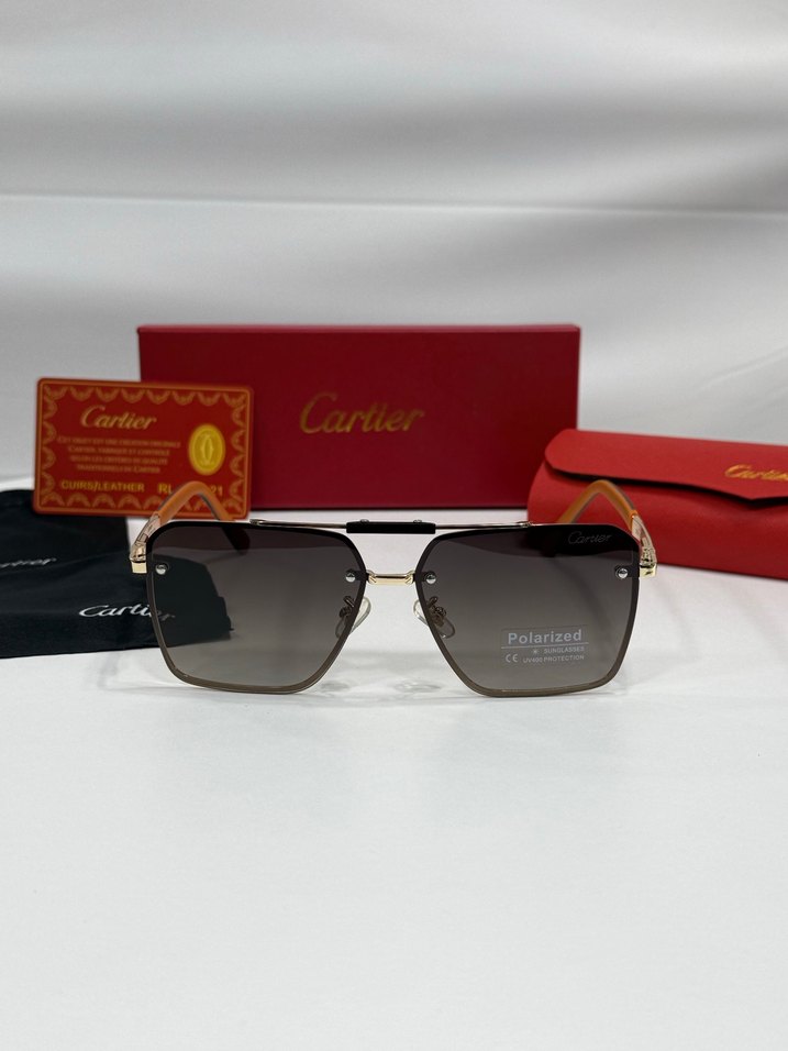 İthal Cartier Gözlük - Görsel 2