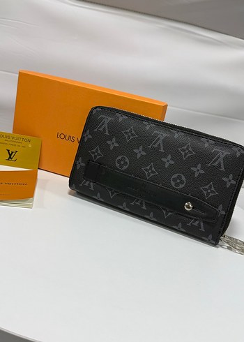 İthal Louis Vuitton Fermuarlı Cüzdan - Görsel 3