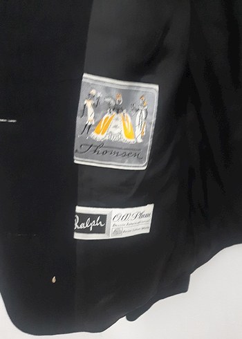 Kürk Detaylı siyah Kadın Kısa Kaban - Görsel 2