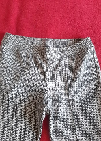 Gri Normcore Kadın Kumaş Pantolon - Görsel 3