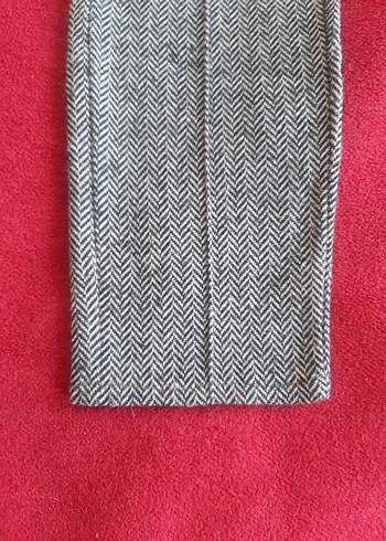 Gri Normcore Kadın Kumaş Pantolon - Görsel 2