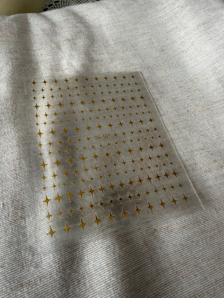 Altın Yıldız Tırnak Stickerı - Görsel 2