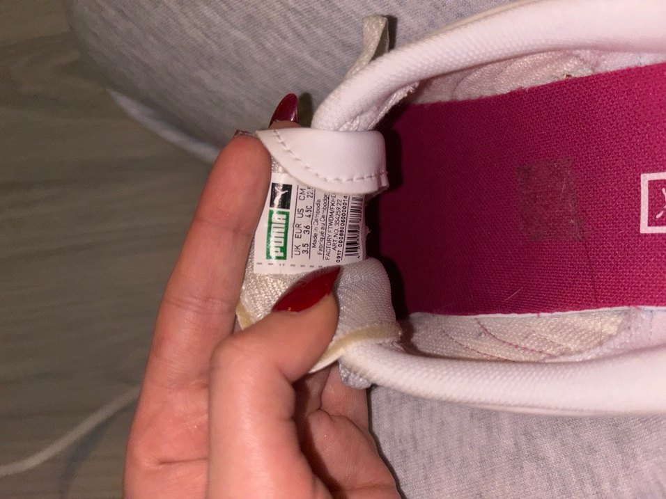 Pembe Gri Spor Ayakkabı Kadın Stiletto Topuklu - Görsel 3