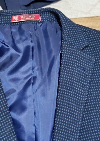 Düğmeli Lacivert Erkek Ceket - Görsel 3