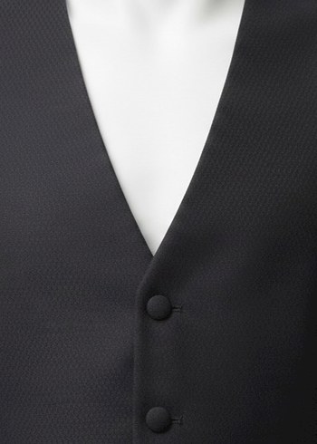 Düğmeli lacivert Erkek Yelek - Görsel 2