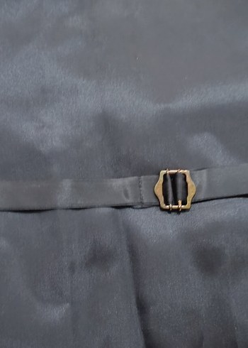 Düğmeli lacivert Erkek Yelek - Görsel 5