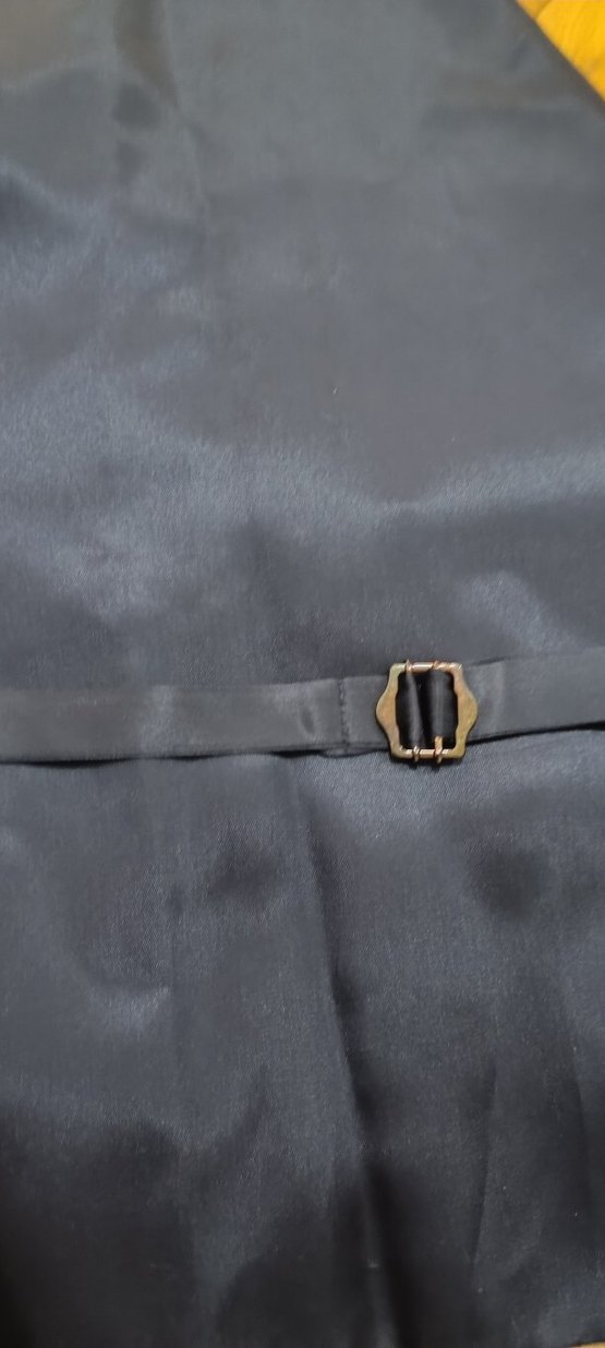 Düğmeli lacivert Erkek Yelek - Görsel 5