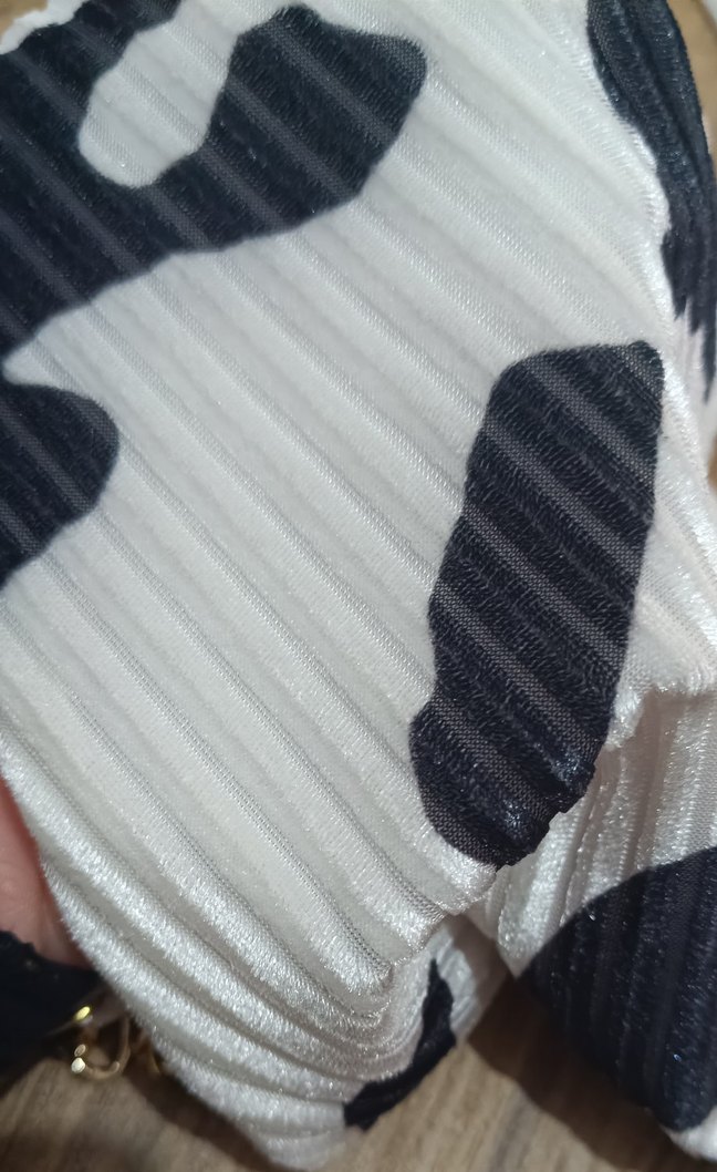 Zincir Detaylı Zebra Desenli Mini Bikini - Görsel 2