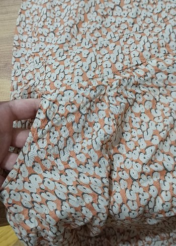 Kadın Bej Straplez Fırfırlı Tulum - Görsel 2