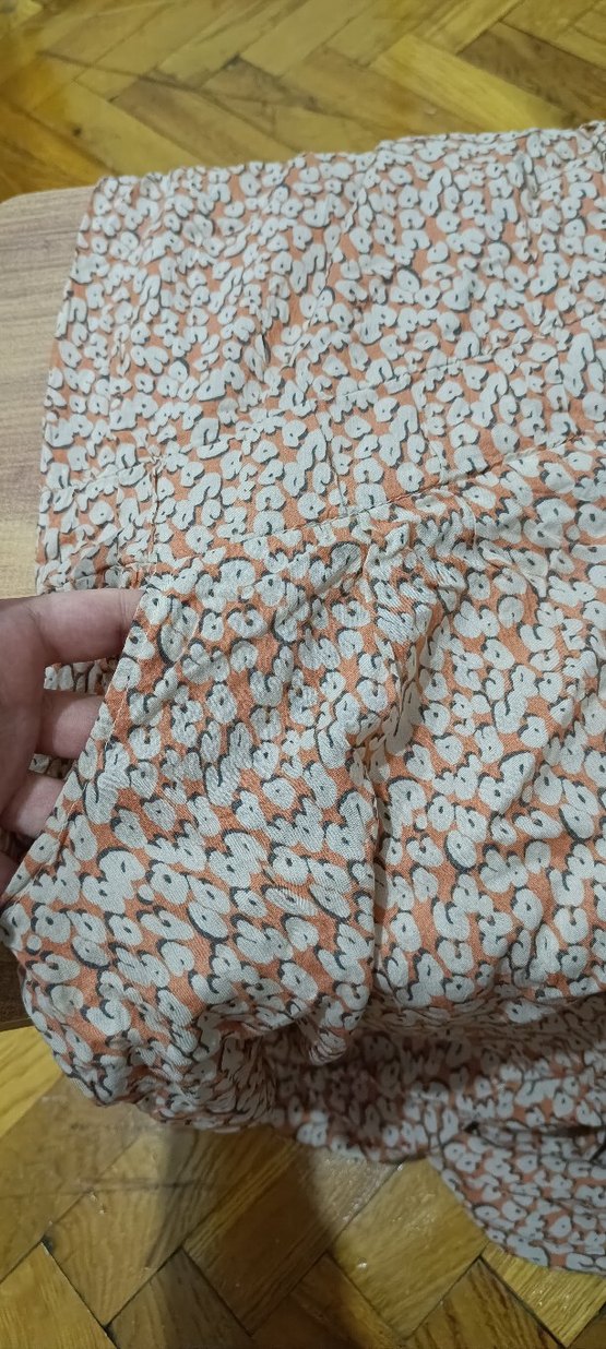 Kadın Bej Straplez Fırfırlı Tulum - Görsel 2