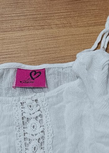 Nakışlı Beyaz Keten Mini Tulum - Görsel 3