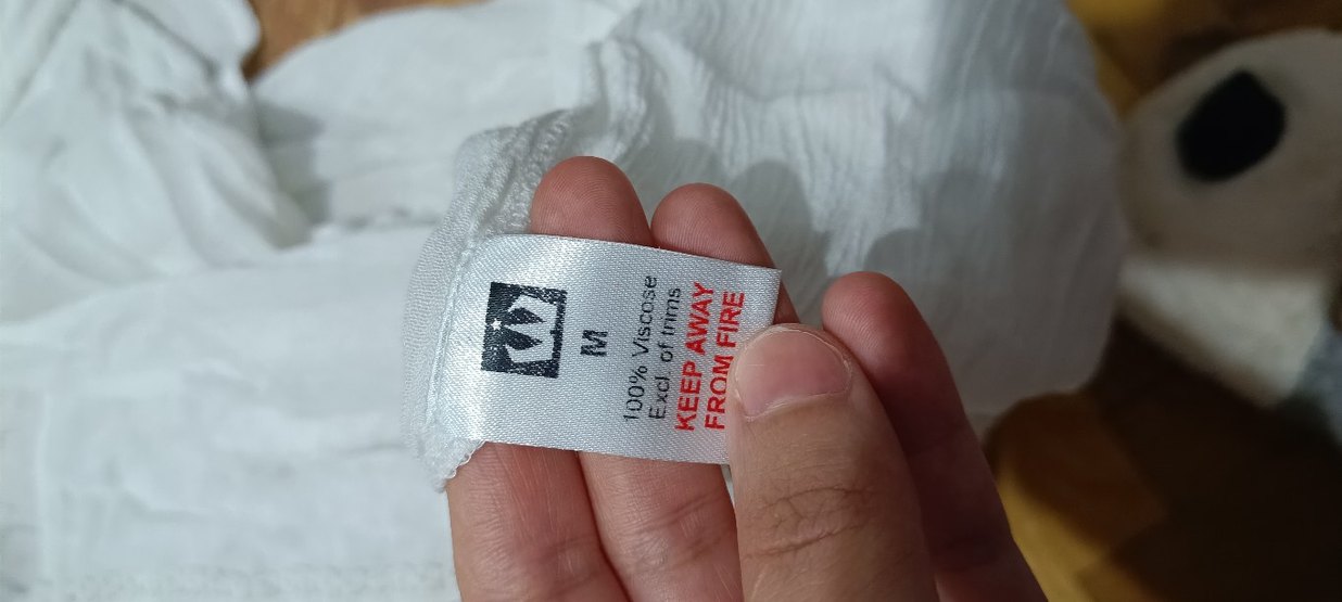 Nakışlı Beyaz Keten Mini Tulum - Görsel 4