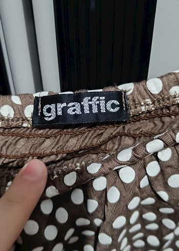 Kadın Kahverengi Puantiyeli Tulum - Görsel 4