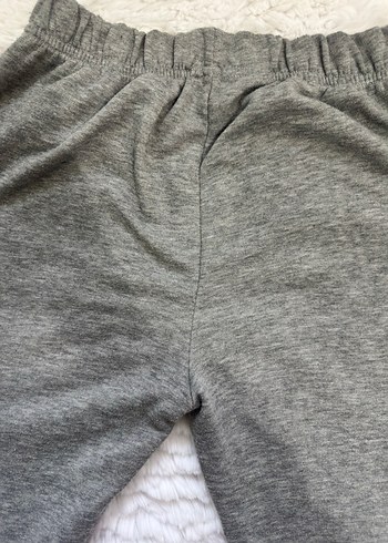 Gri Rahat Kesim Lastikli Paça Kadın Eşofman Altı - Görsel 2