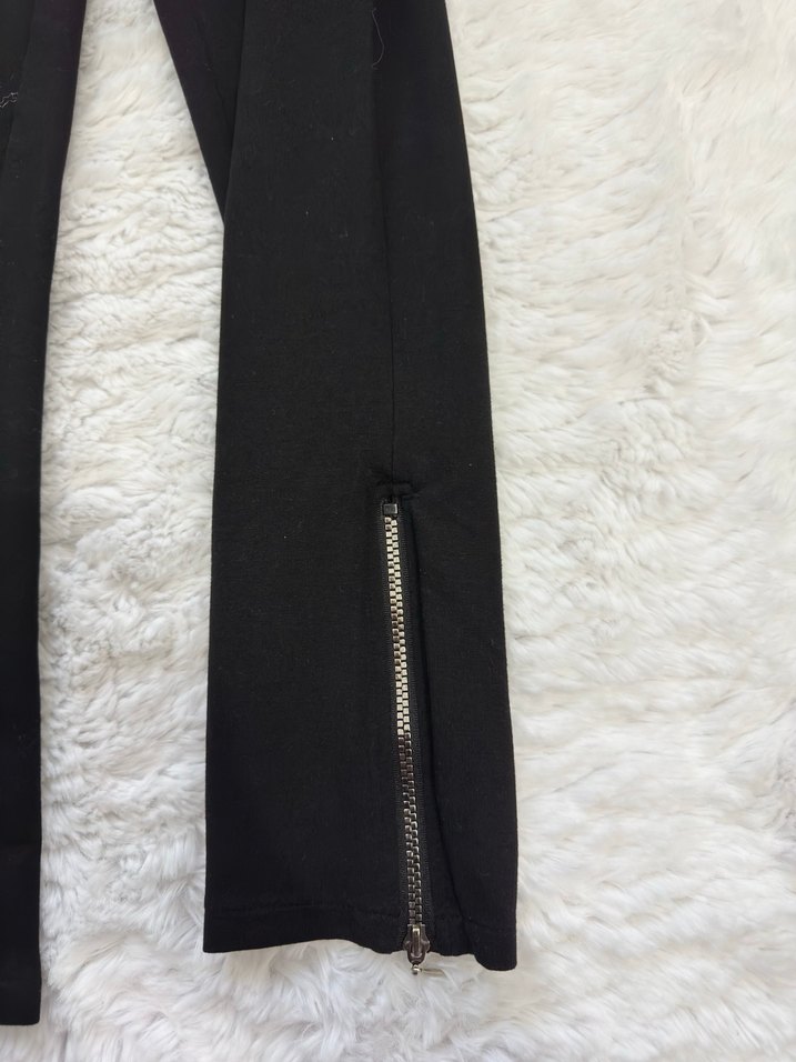 Kadın Siyah Rahat Kumaş Eşofman - Görsel 3