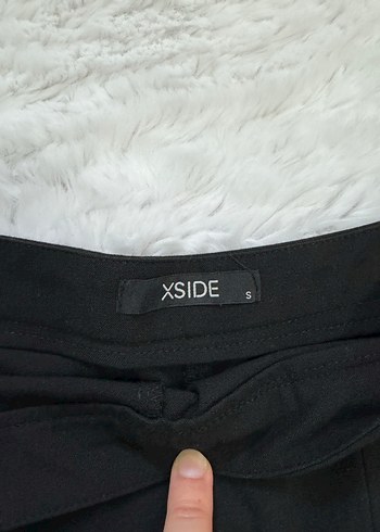 Kadın Siyah Pileli Mini Şort Etek - Görsel 3