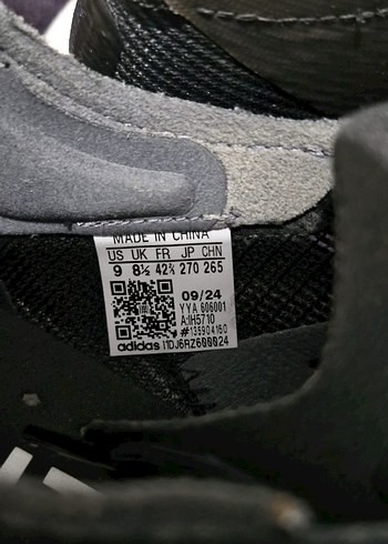 Siyah Erkek Spor Ayakkabı  (Adidas adizero koşu ayakkabısı) - Görsel 2