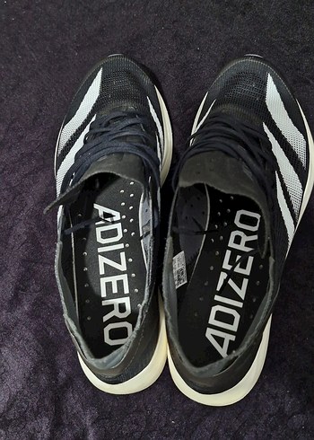 Siyah Erkek Spor Ayakkabı  (Adidas adizero koşu ayakkabısı) - Görsel 4