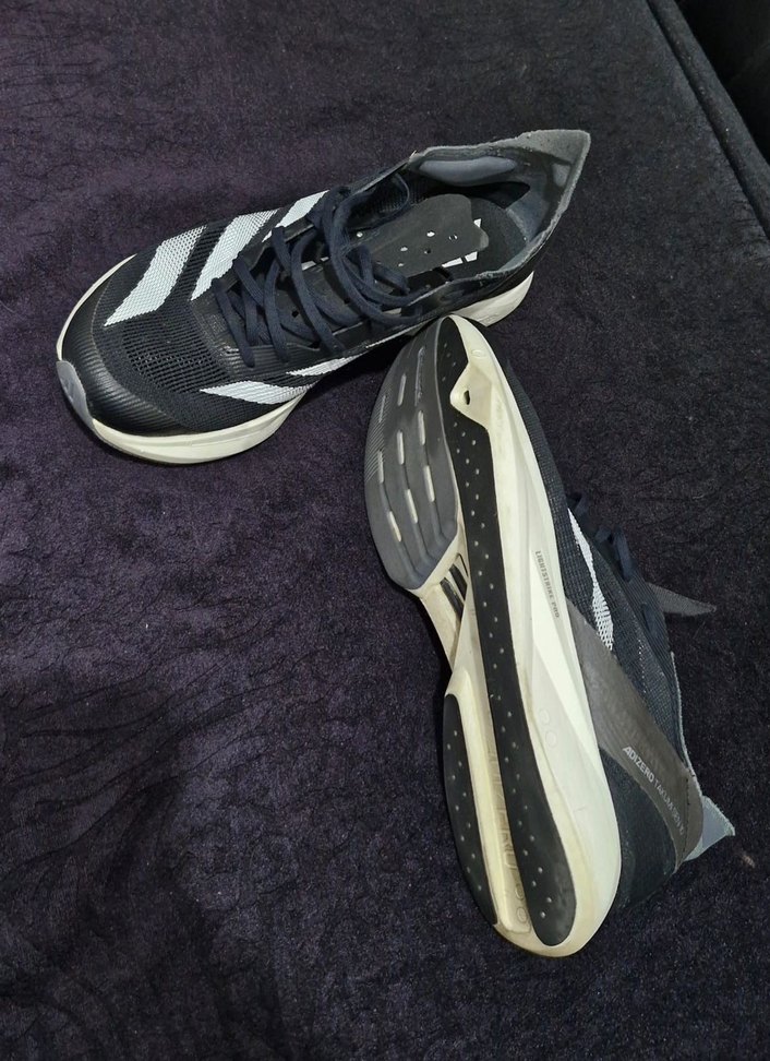 Siyah Erkek Spor Ayakkabı  (Adidas adizero koşu ayakkabısı) - Görsel 3