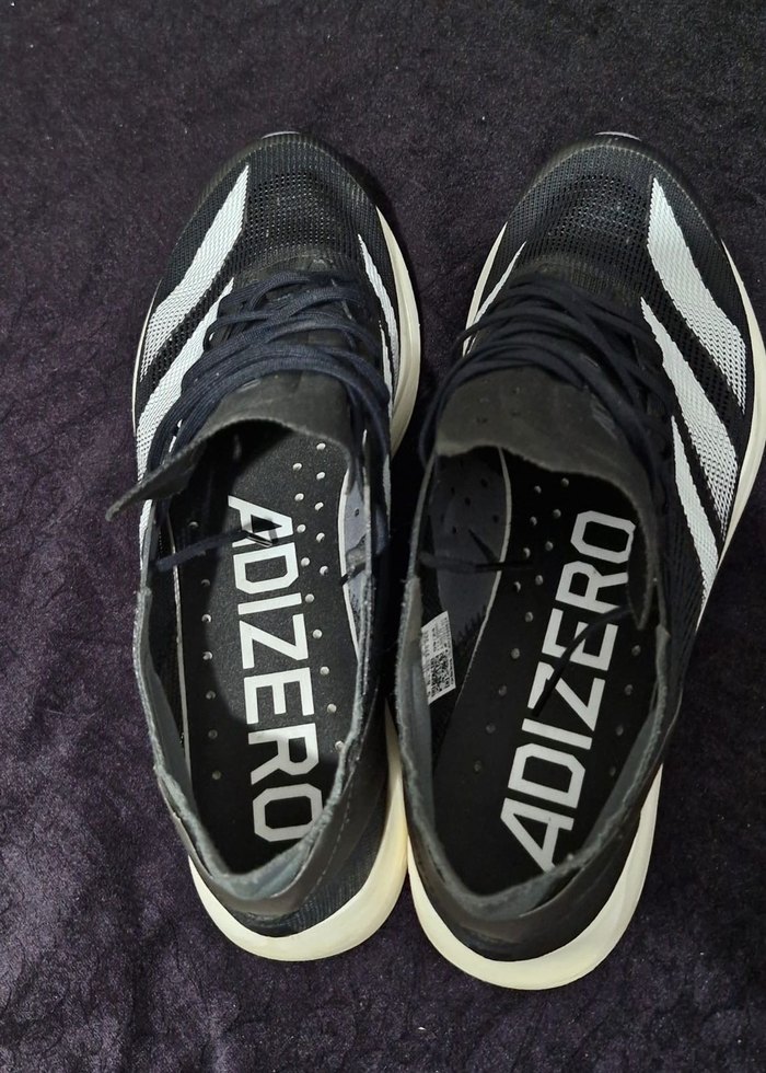 Siyah Erkek Spor Ayakkabı  (Adidas adizero koşu ayakkabısı) - Görsel 4