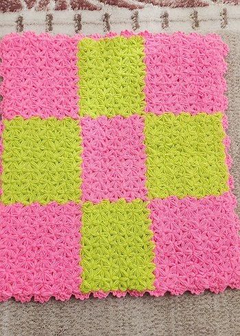 Mavi Örgü Banyo Lifi - Görsel 9