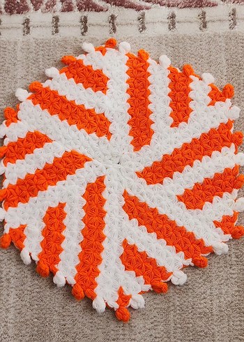 Mavi Örgü Banyo Lifi - Görsel 7