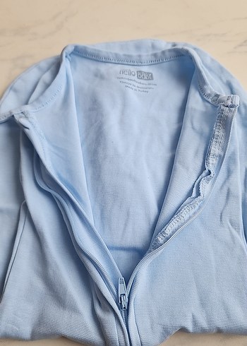 Açık Mavi Bebek Kundak Uyku Tulumu - Görsel 2