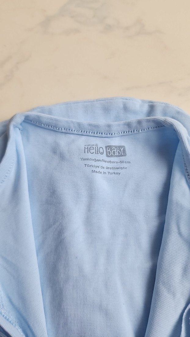 Açık Mavi Bebek Kundak Uyku Tulumu - Görsel 3