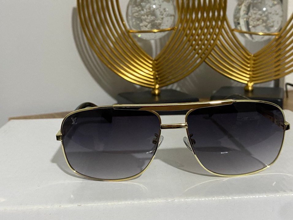 Klasik Zarif Altın Kadın Güneş Gözlüğü - Görsel 3