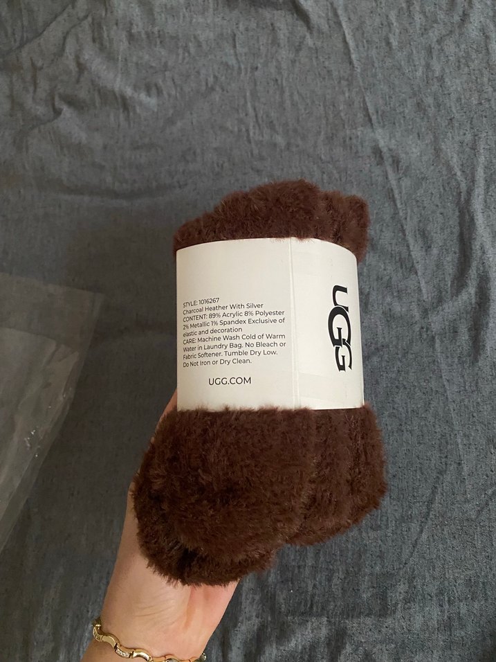 UGG Kahverengi Yumuşak Çorap - Görsel 2