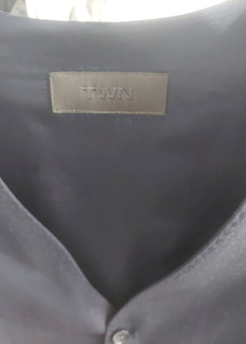 Düğmeli Koyu Mavi Erkek Yelek TWN marka ihracat fazlası - Görsel 2