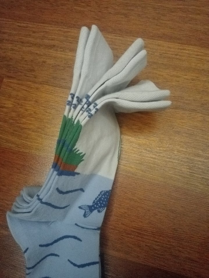 kız çocuk için pamuklu ihracat fazlası happy marka çorap 3 çift - Görsel 2