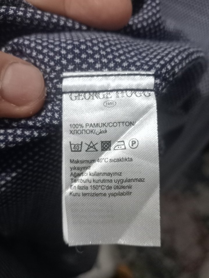 George hogg erkek gömlek ihracat fazlası %100 pamuk - Görsel 2