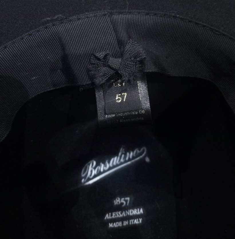 borsolino erkek şapka %100 yündür beymenden alınmıştır - Görsel 3