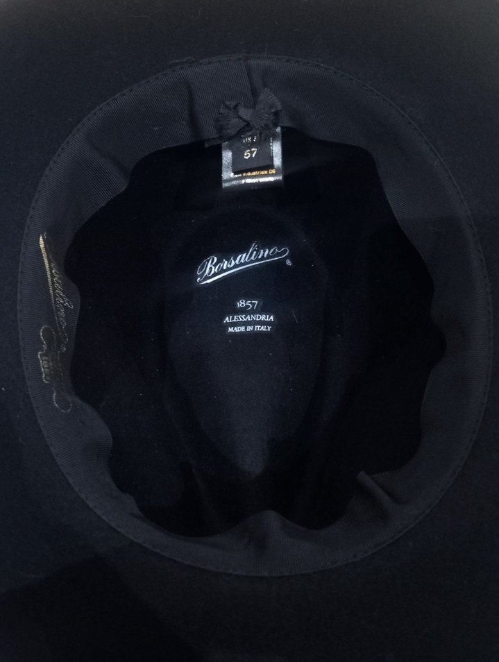 borsolino erkek şapka %100 yündür beymenden alınmıştır - Görsel 2