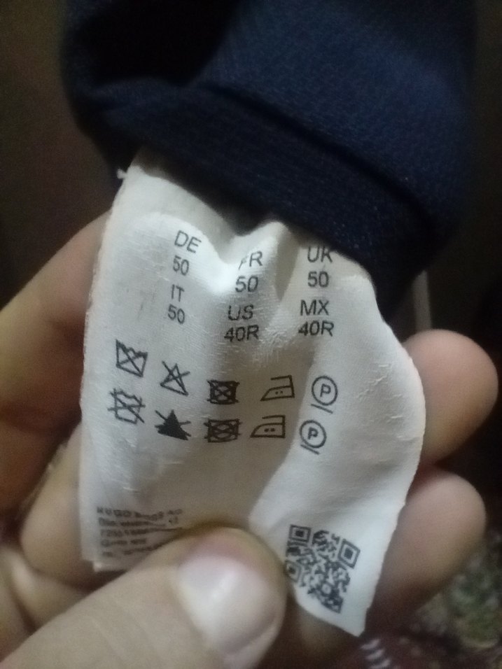 Erkek Lacivert Kemerli Kolsuz Yelek hugo boss - Görsel 2