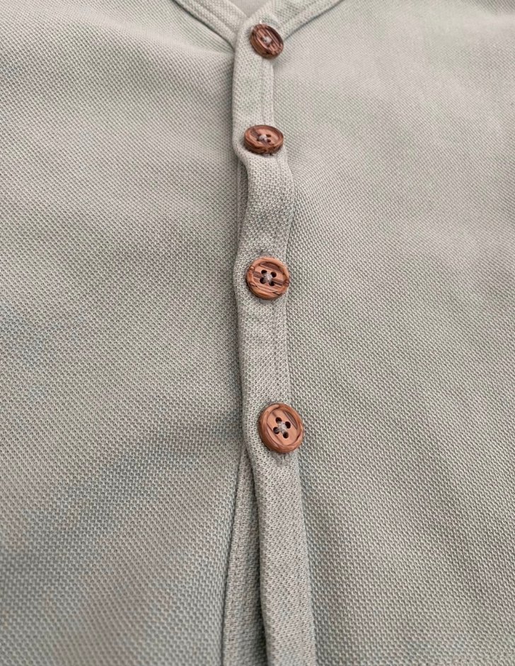 Unisex Düğmeli Pastel Hırka - Görsel 2