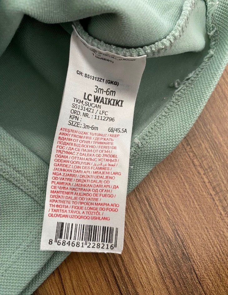 Unisex Düğmeli Pastel Hırka - Görsel 4