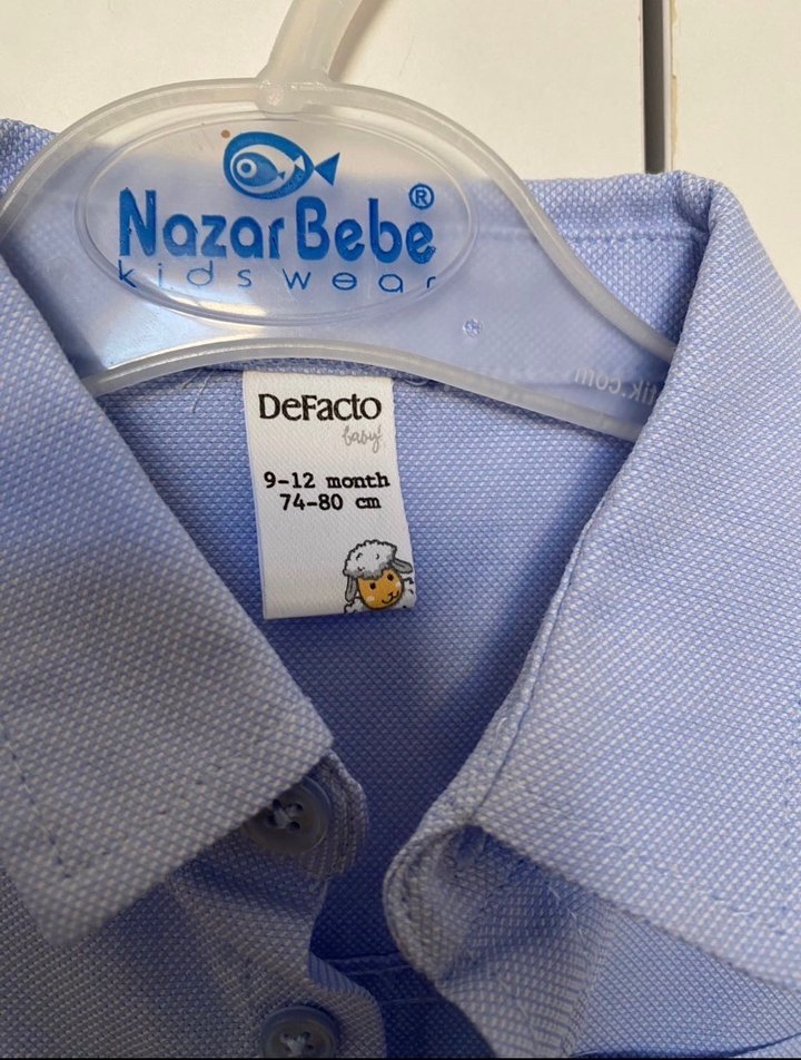 Erkek bebek gömlek - Görsel 2