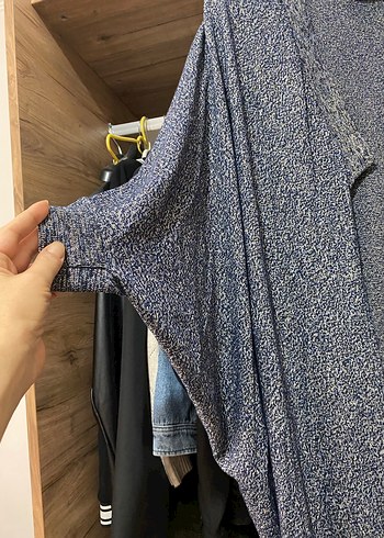 Simli Uzun Salaş Kadın Hırka - Görsel 2