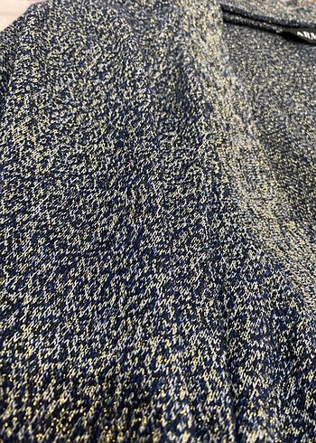 Simli Uzun Salaş Kadın Hırka - Görsel 4