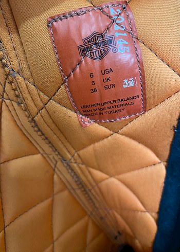 Harley Davidson kadın çizme - Görsel 6