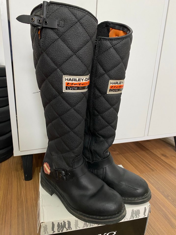 Harley Davidson kadın çizme - Görsel 2