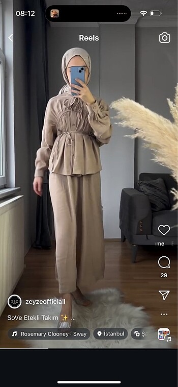 Zeyze etekli takım