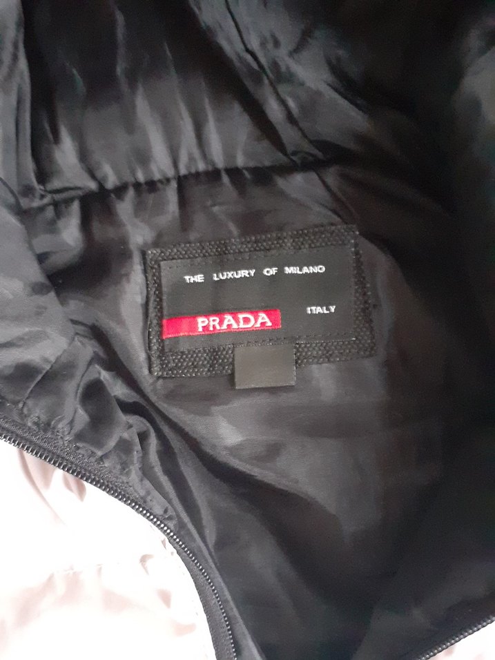 Prada Siyah Baskılı erkek Ceket - Görsel 3