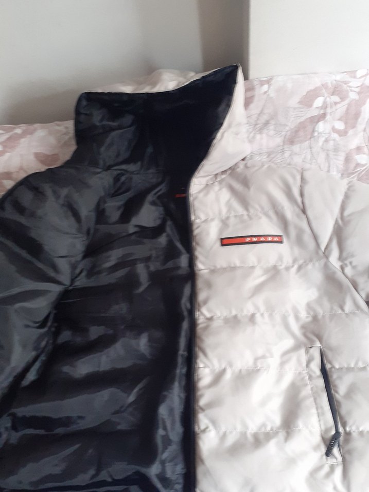 Prada Siyah Baskılı erkek Ceket - Görsel 2