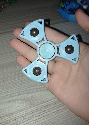 Mavi Üç Kanatlı stres çarkı - Görsel 2