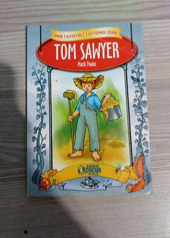 Tom Sawyer Çocuk Klasikleri Seti iki kitapta iyi durumdadır - Görsel 5