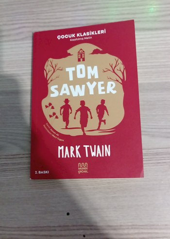 Tom Sawyer Çocuk Klasikleri Seti iki kitapta iyi durumdadır - Görsel 3